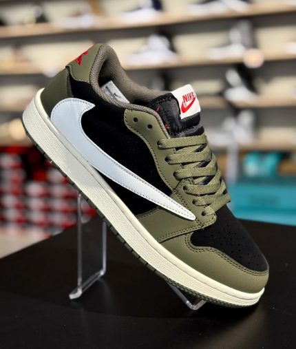 Nike Jordan 1 Low Travis Scott - Black Olive